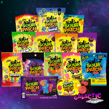 The Ultimate Sour Patch Kids Bundle with fifteen Sour Patch Kids varieties