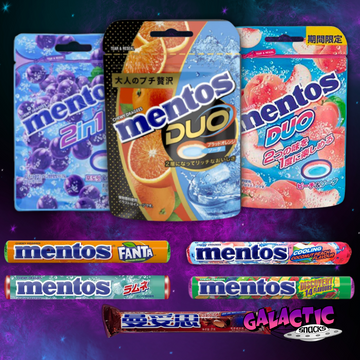 The Ultimate Mentos Bundle with eight international Mentos varieties
