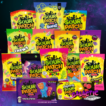 The Ultimate Sour Patch Kids Bundle with fourteen Sour Patch Kids varieties