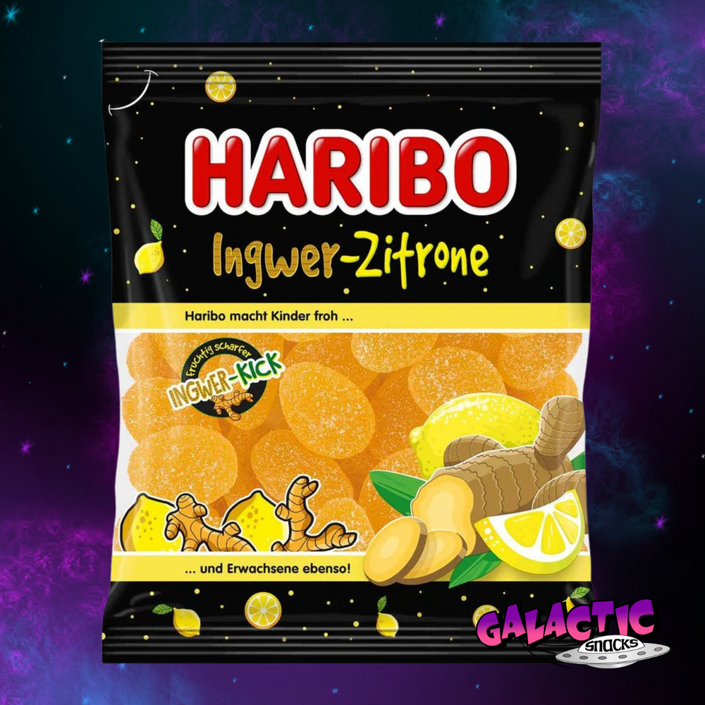 Haribo Ginger-Lemon Gummies - (Germany) 160g