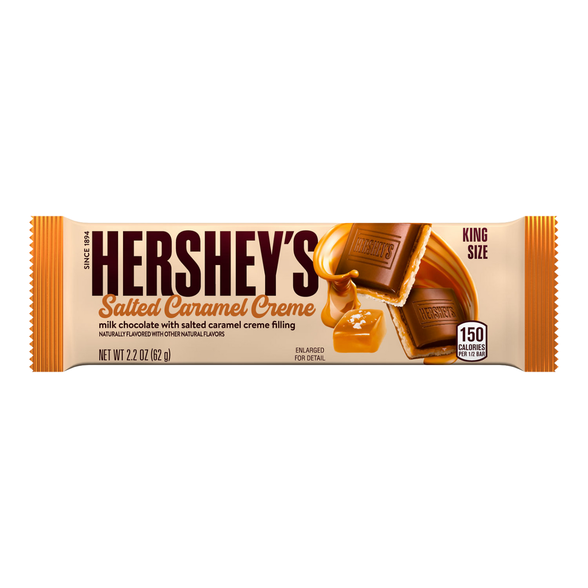 Hershey's Salted Caramel Creme King Size 62g