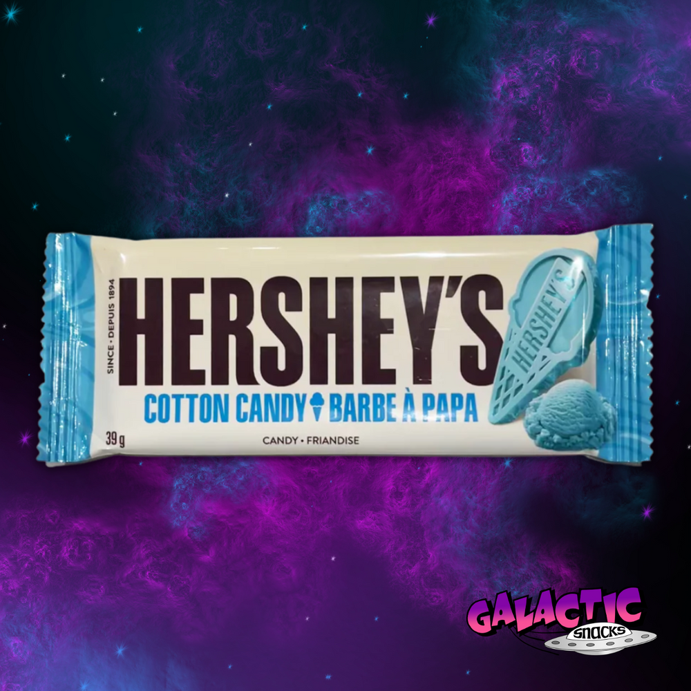 Hershey's Cotton Candy Ice Cream Bar - 39g (Canada) - Galactic Snacks BuySnacksOnline.com