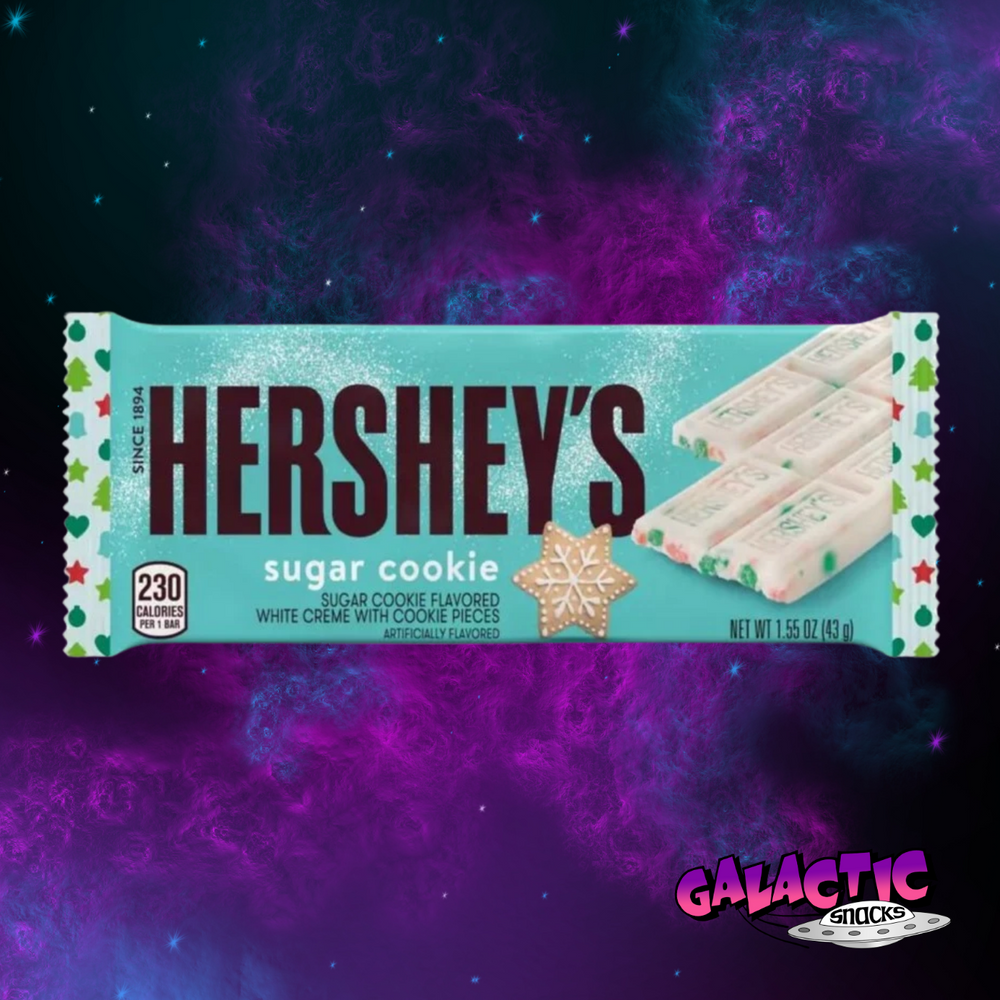 Hershey's Sugar Cookie Candy Bar - 1.55 oz - Galactic Snacks BuySnacksOnline.com