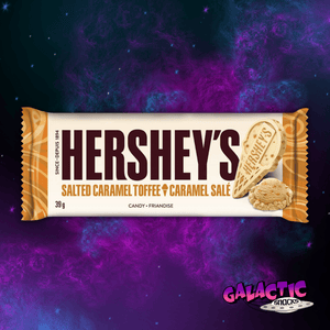 
            
                Load image into Gallery viewer, Hershey&amp;#39;s Salted Caramel Toffee Chocolate Bar - 39g (Canada) - Galactic Snacks BuySnacksOnline.com
            
        