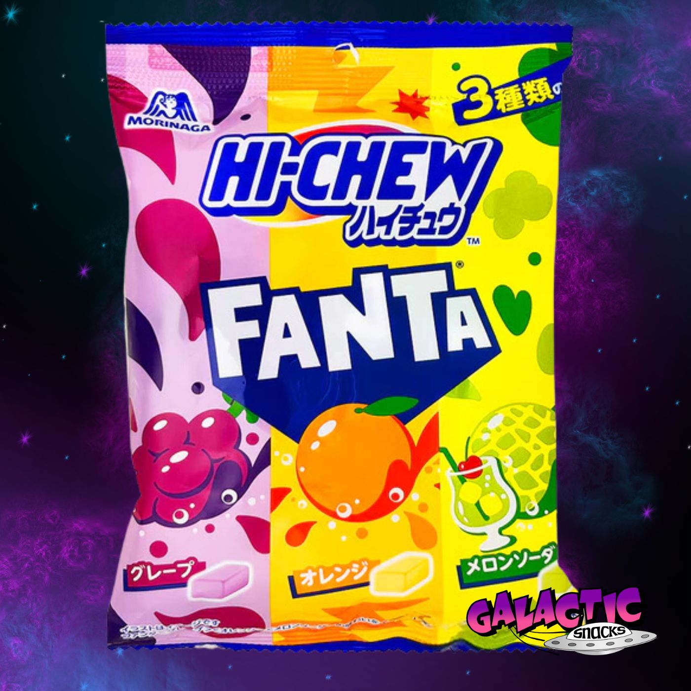 HI-CHEW Fanta Mix (Limited Edition) - 68g (Japan)