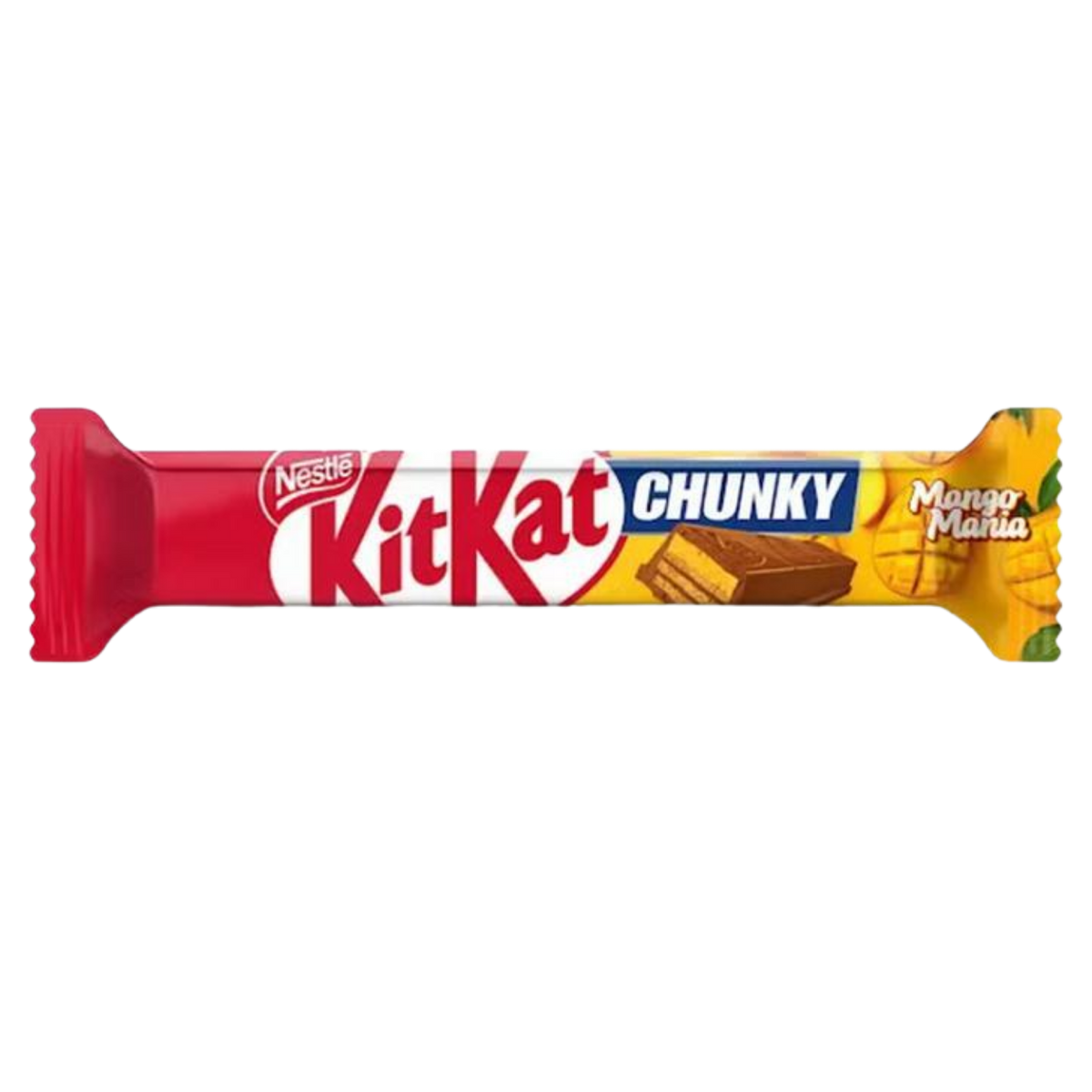 KitKat Chunky Mango Mania - 41g (Dubai) — isolated package