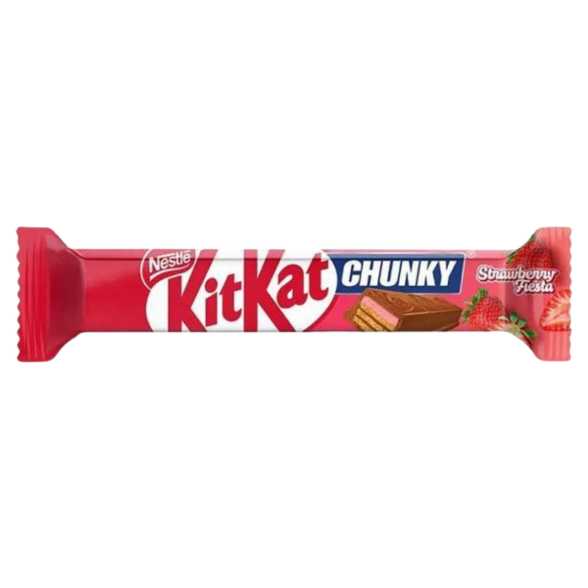 KitKat Chunky Strawberry Fiesta - 41g (Dubai) — isolated package