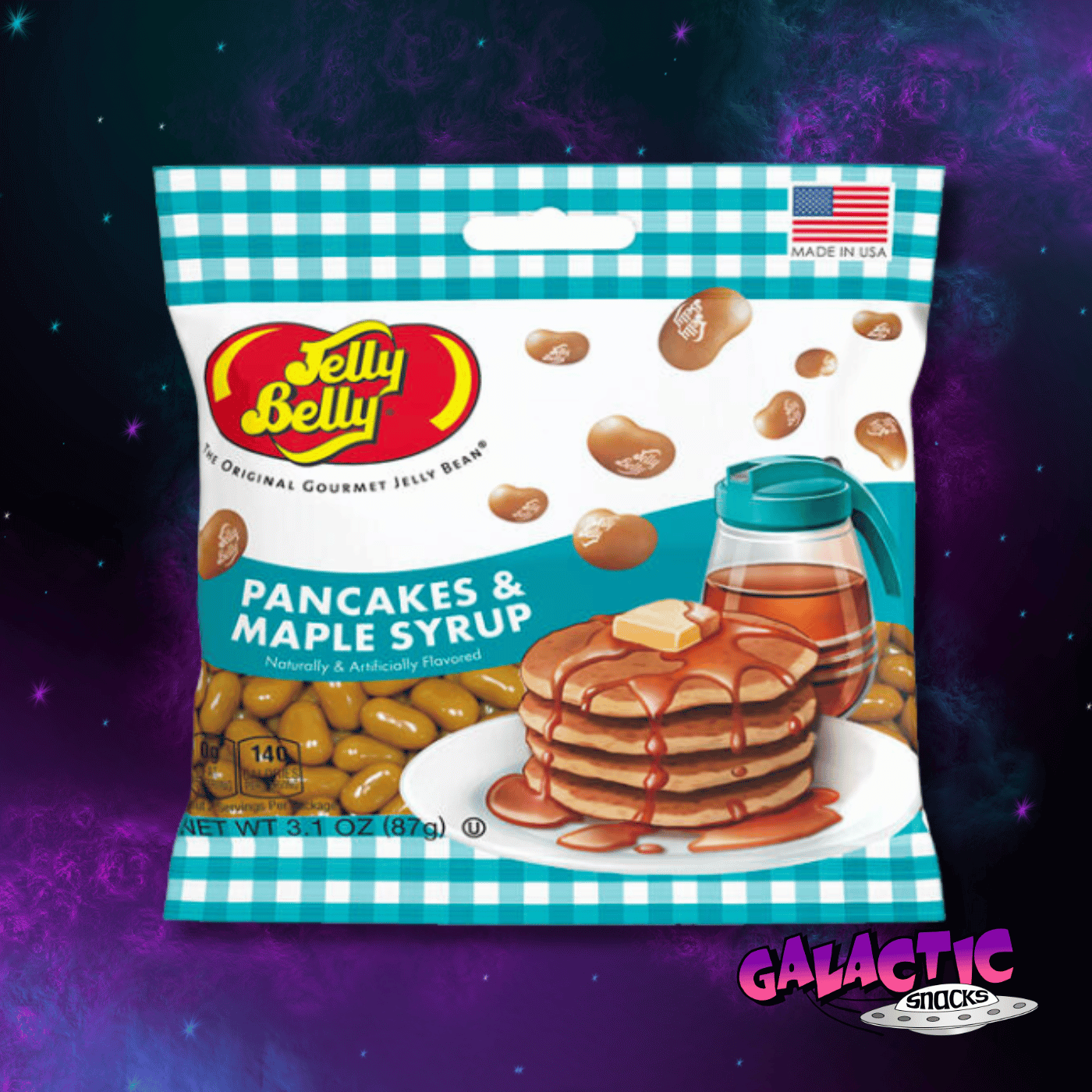 Jelly Belly Pancakes & Maple Syrup Jelly Beans 3.1 oz Galactic Snacks