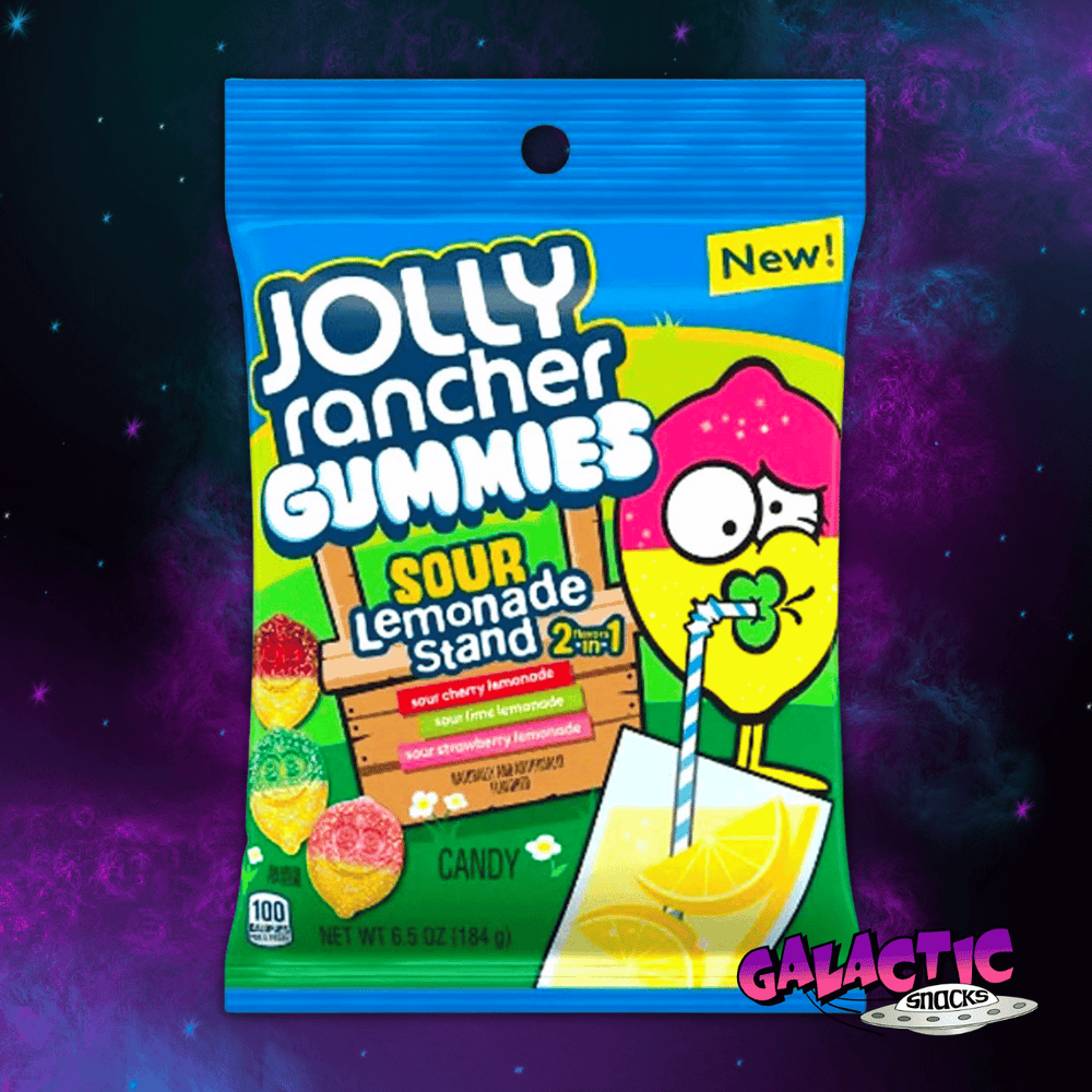 Jolly Rancher Gummies Sour Lemonade Stand - 184g