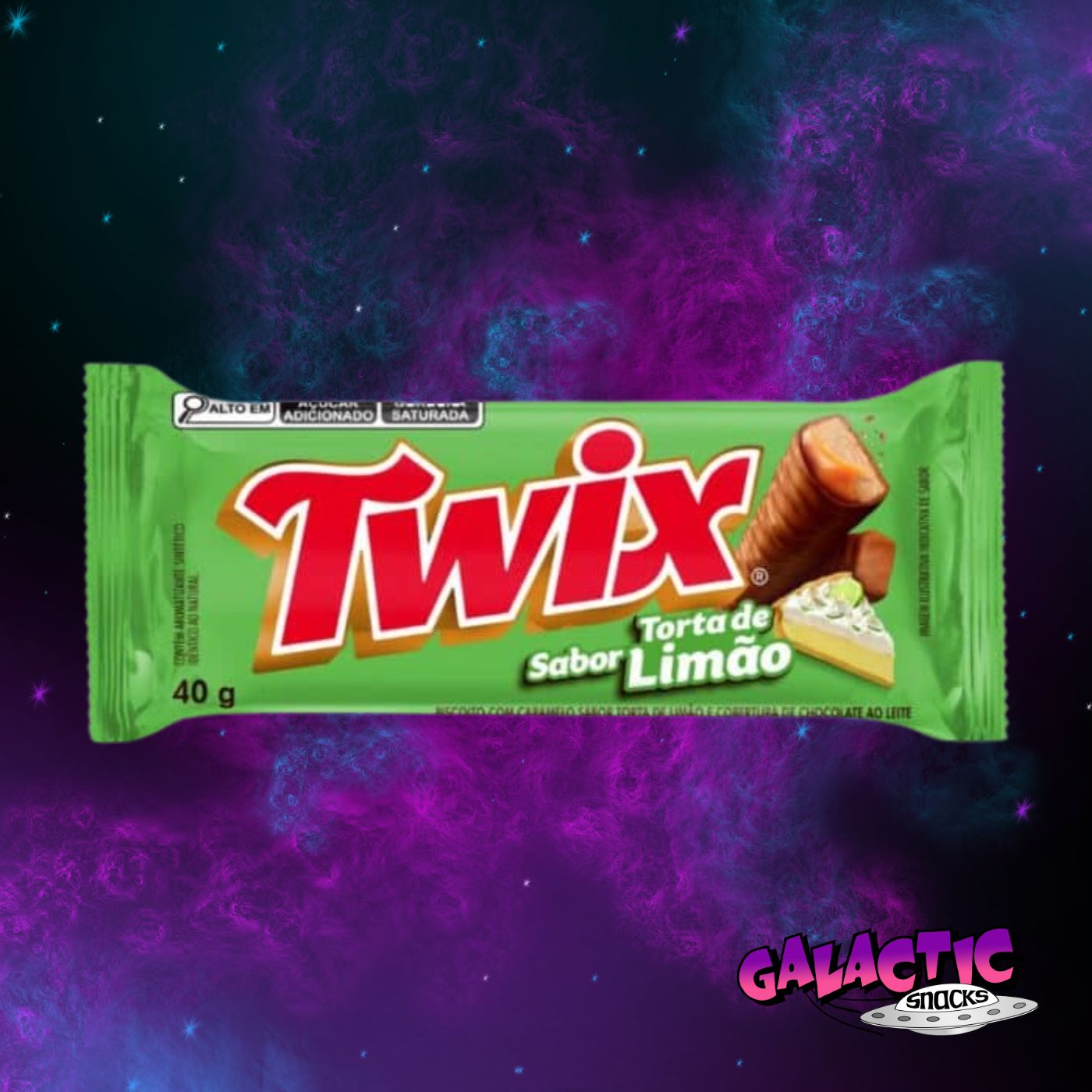 Twix Key Lime Pie - Limited Edition - 40g (Brazil)