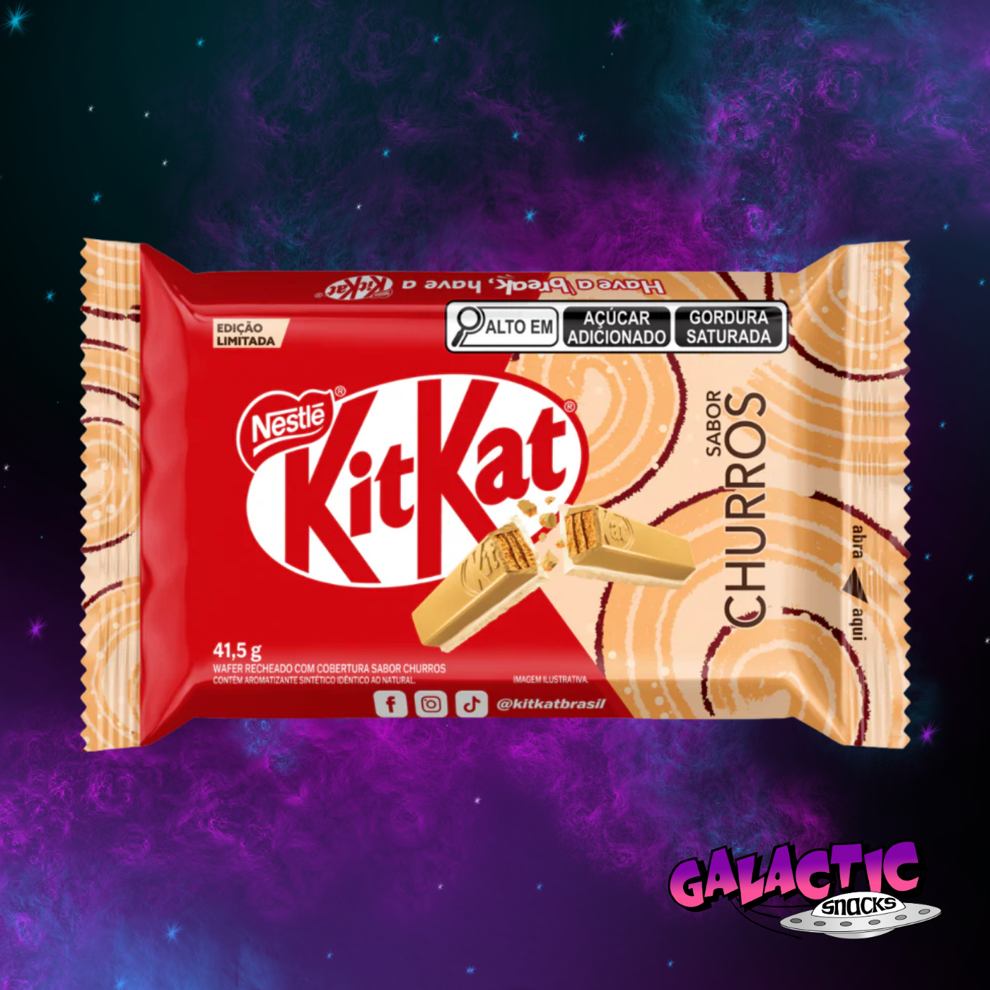 Kit Kat - Churros - Limited Edition 41g (Brazil)