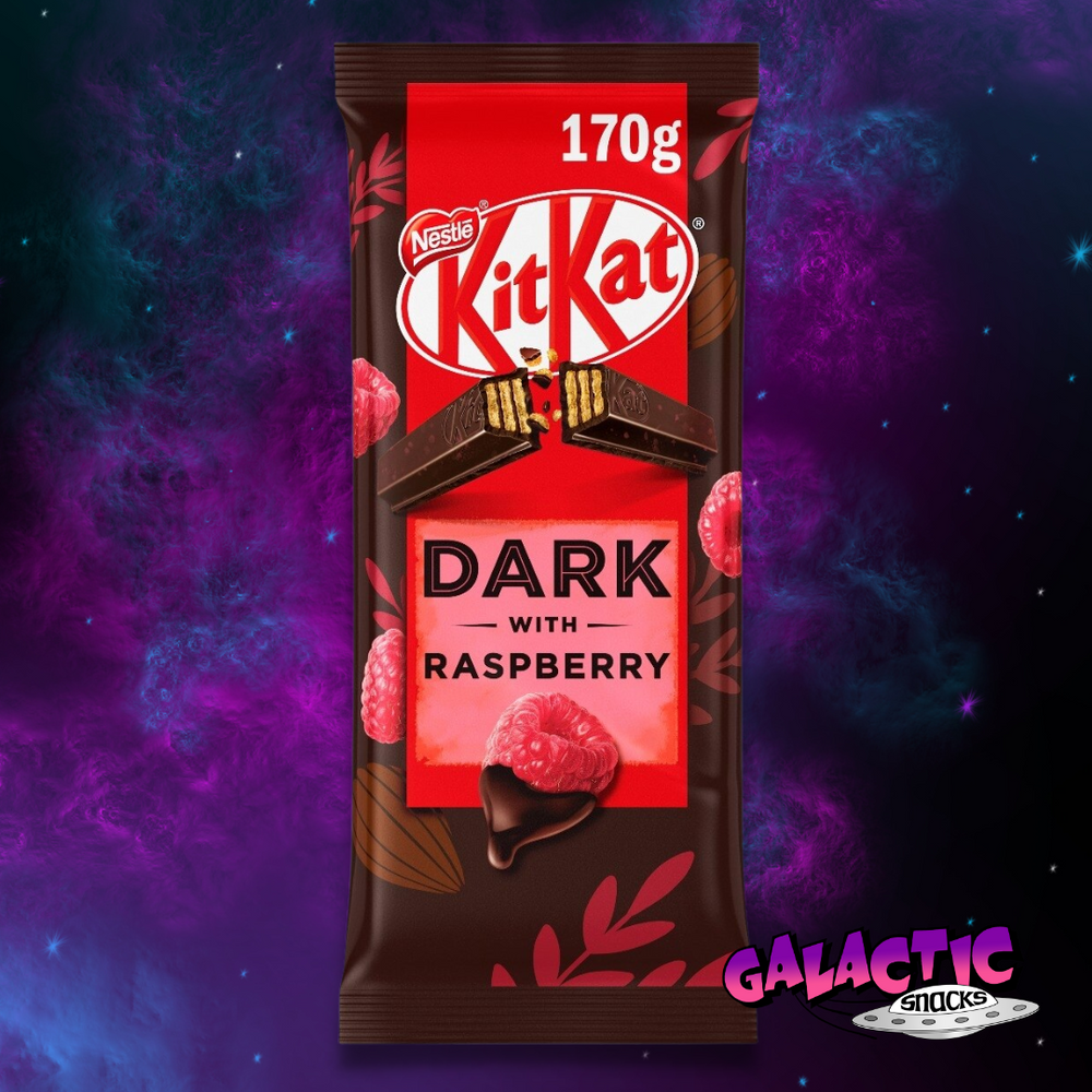
            
                Load image into Gallery viewer, Kit Kat Dark Chocolate Raspberry Block - 170g (Australia)
            
        