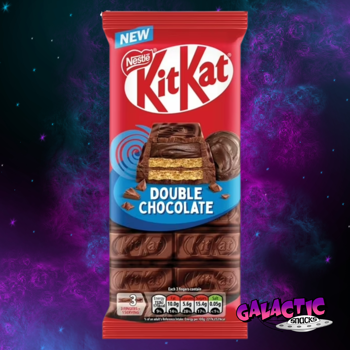 Kit Kat - Double Chocolate - 99g (UK)