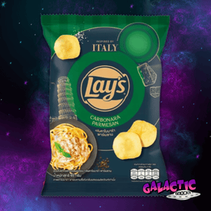 
            
                Load image into Gallery viewer, Lay&amp;#39;s Carbonara Parmesan Potato Chips 42g - (Thailand)
            
        