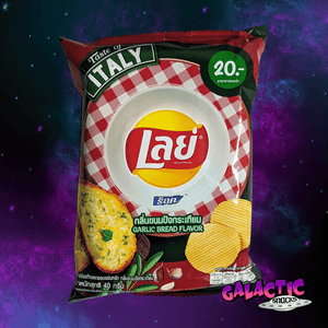 
            
                Load image into Gallery viewer, Lay&amp;#39;s Garlic Bread Potato Chips 40g - (Thailand)
            
        