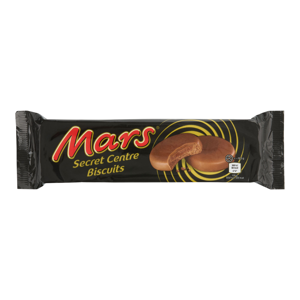 Mars Secret Centre Biscuits - 132g (United Kingdom) — isolated package