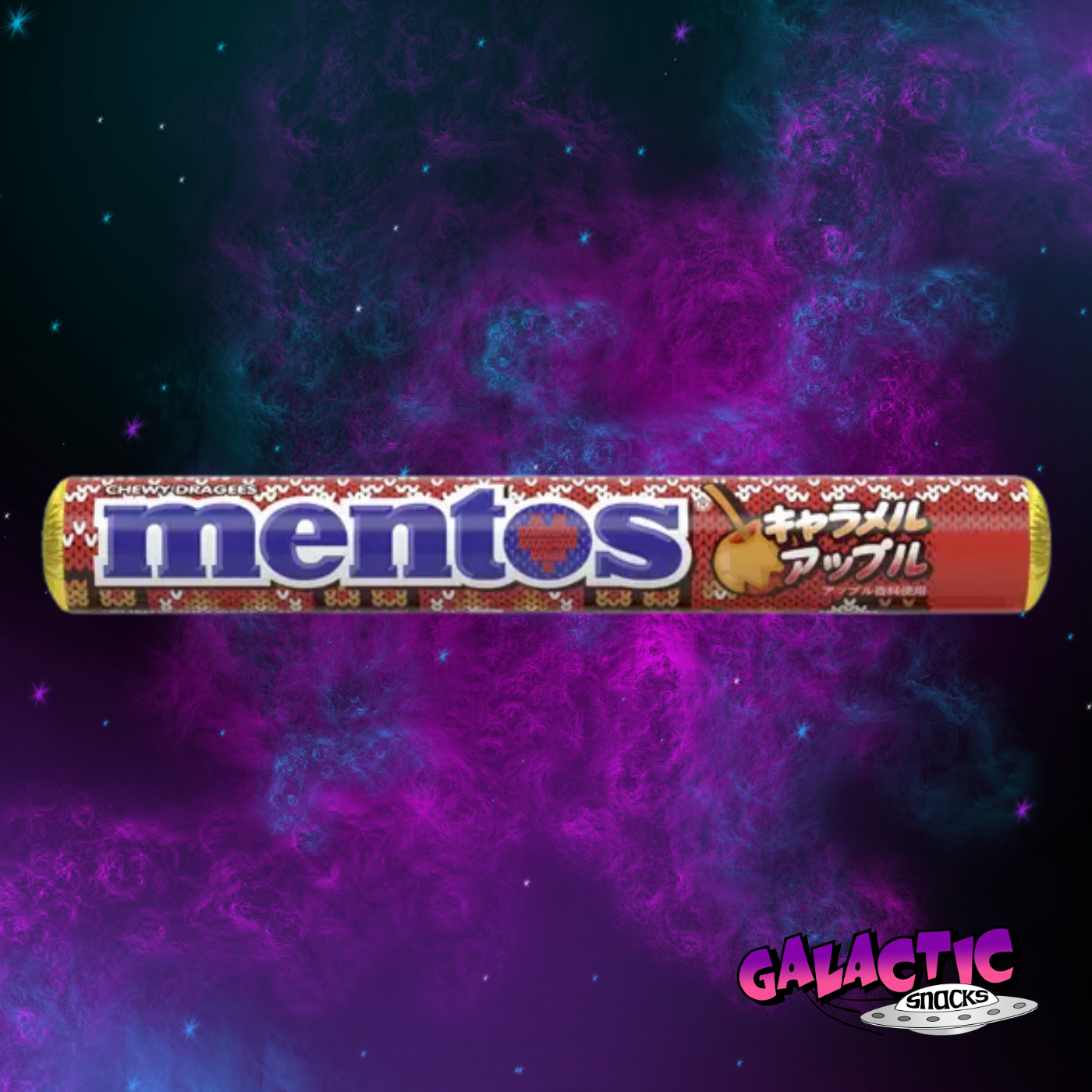 Mentos Caramel Apple Flavored - 37g (Japan)