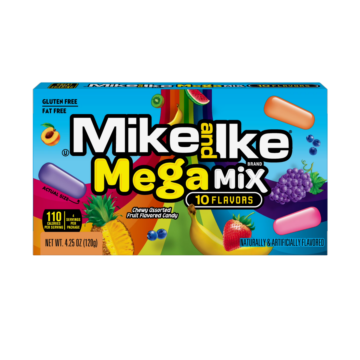 Mike and Ike Mega Mix 4.25 oz theater box