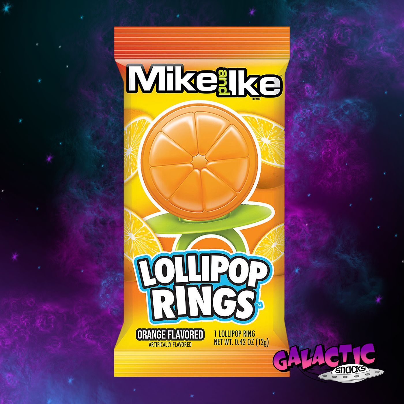 Mike & Ike Lollipop Ring - Orange (Limited Edition)