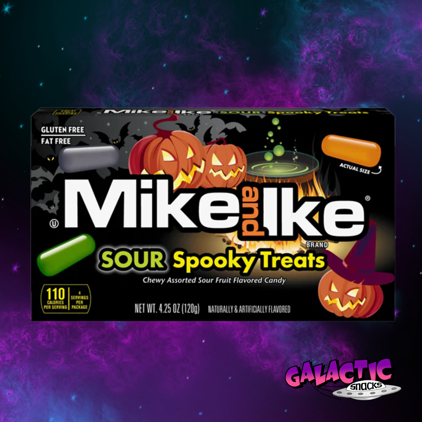 Mike & Ike - Sour Spooky Treats (Limited Edition) - Theater Box
