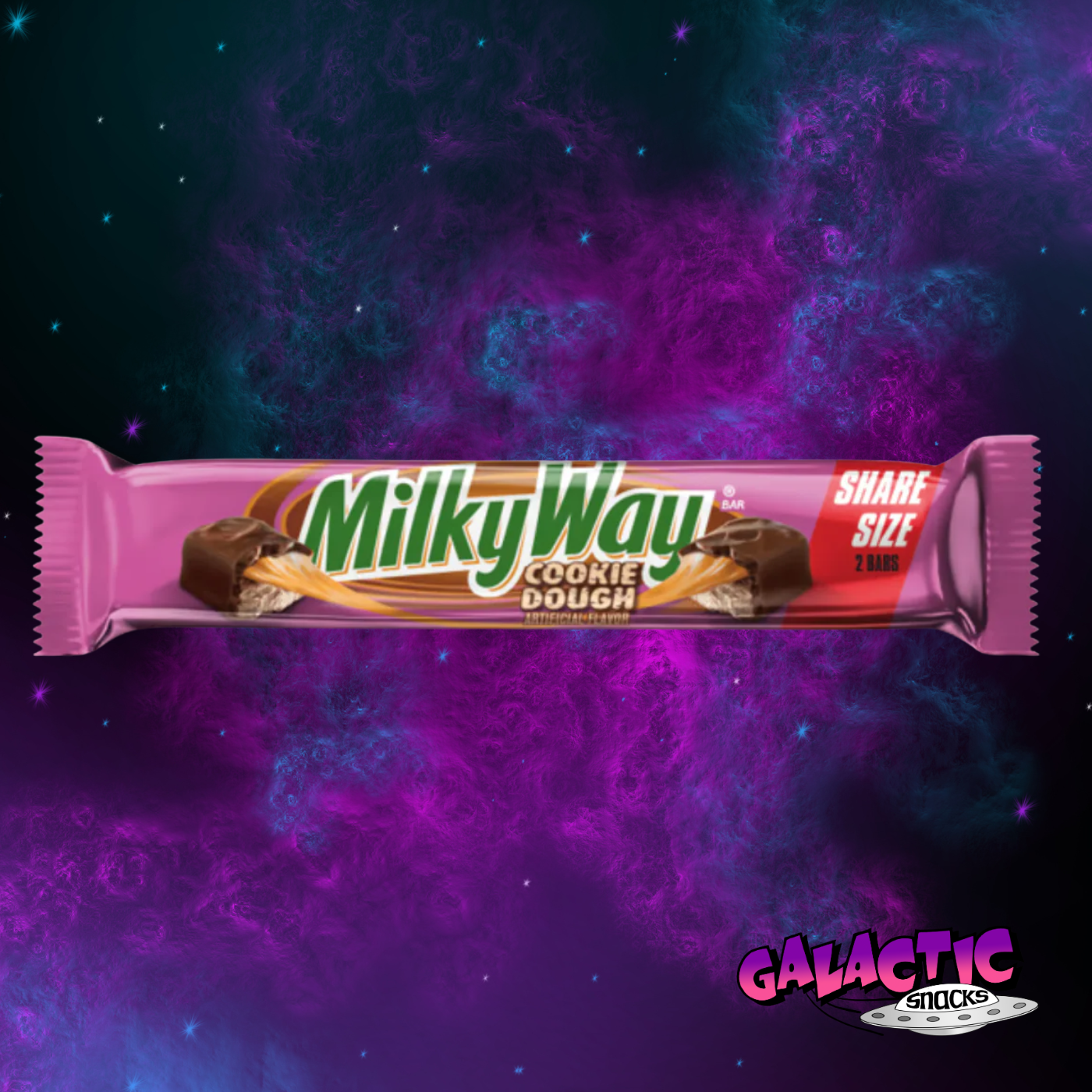 Milky Way Cookie Dough Flavor - Share Size
