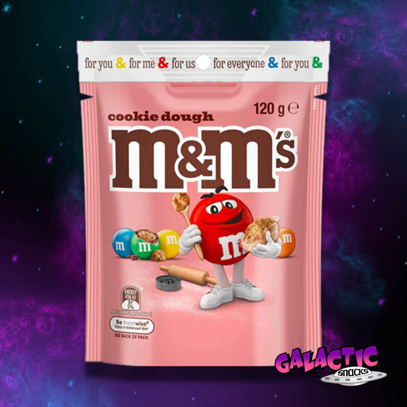 Cookie Dough M&Ms - Limited Edition - 120g (Australia)