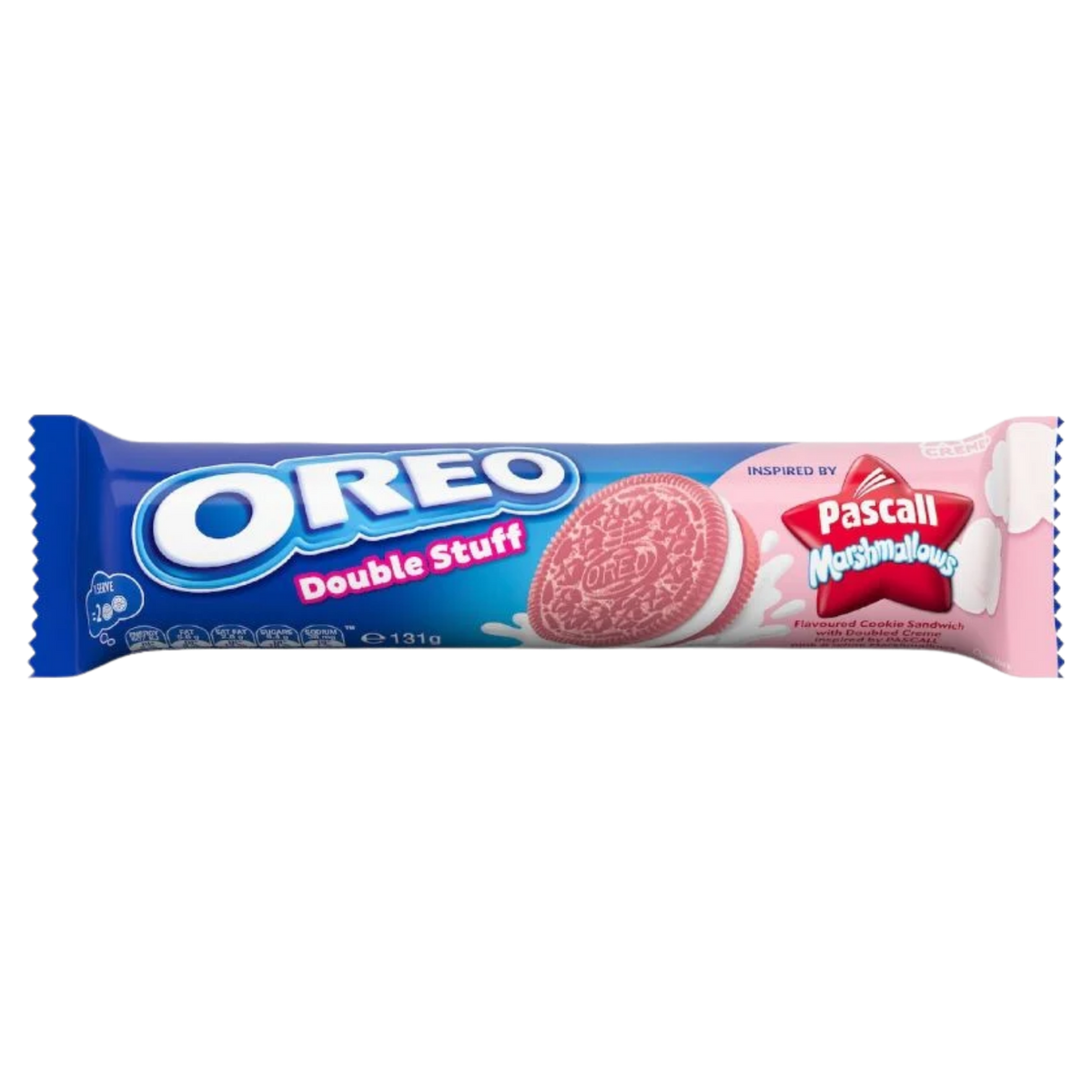 Oreo x Pascall Marshmallows Double Stuff - 131g (Australia) isolated product