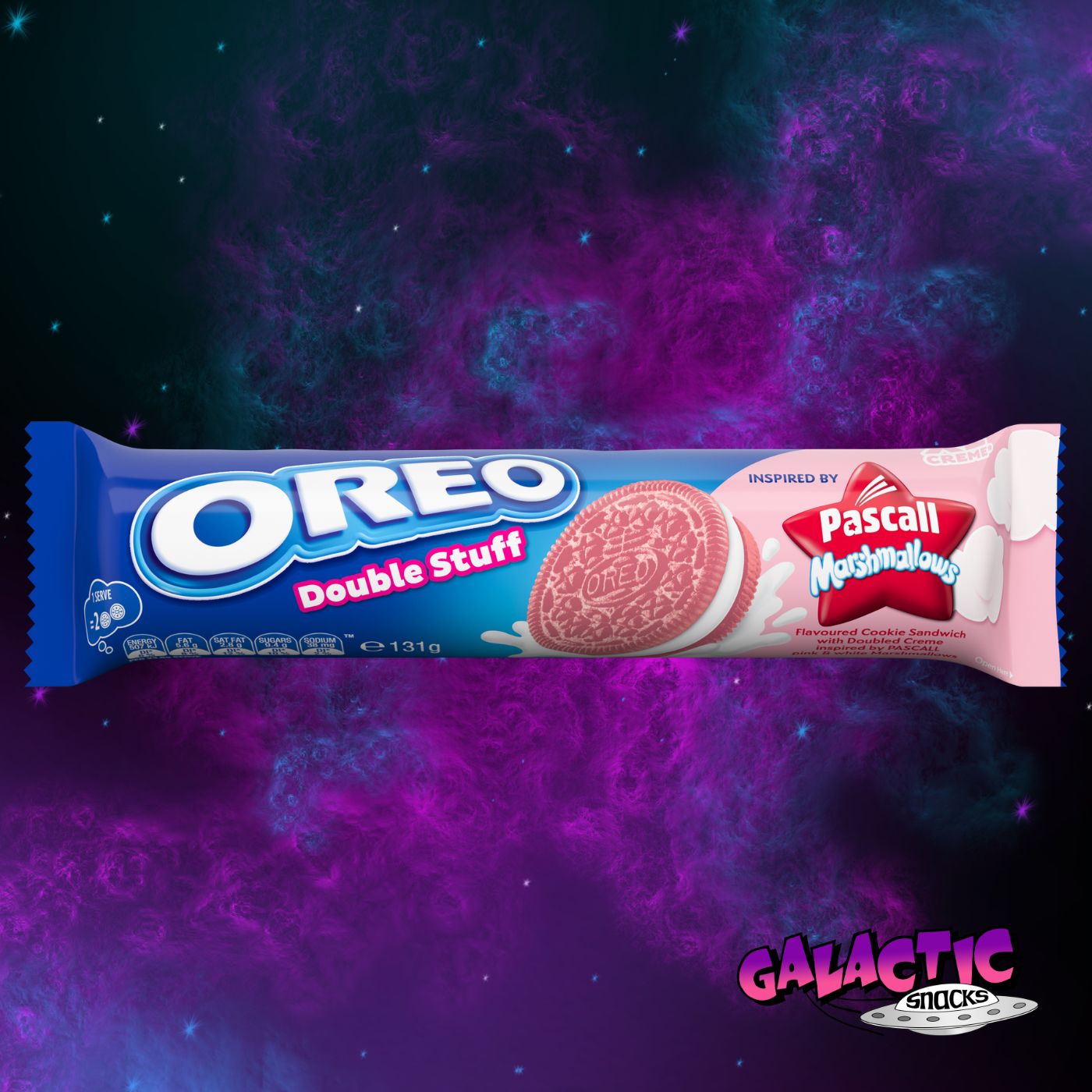 Oreo x Pascall Marshmallows Double Stuff - 131g (Australia)