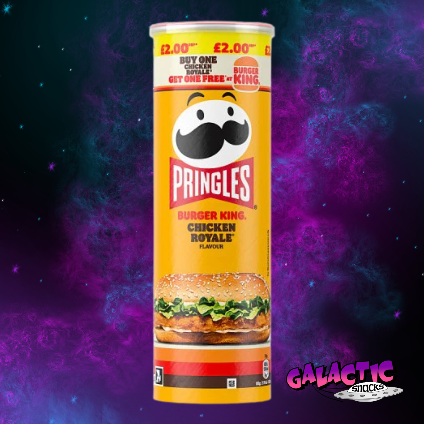 Pringles x Burger King - Chicken Royale - 165g (UK)