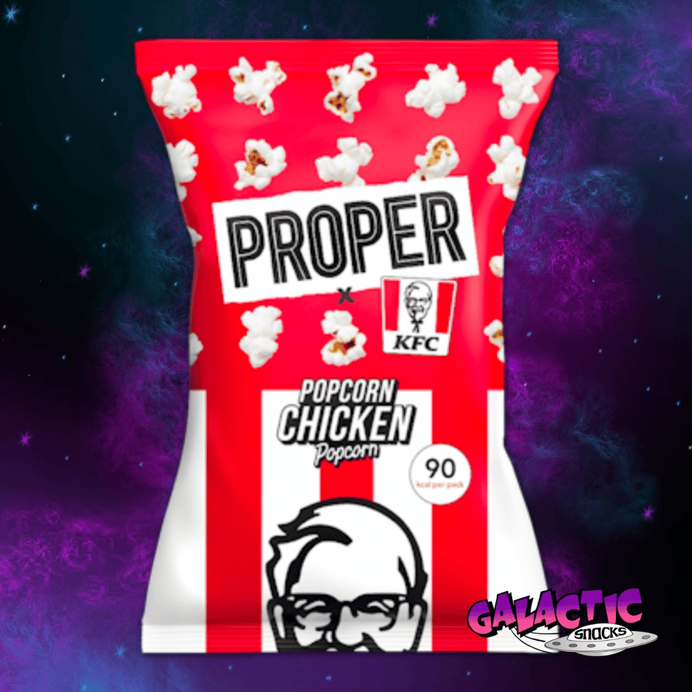
            
                Load image into Gallery viewer, Proper X KFC Popcorn Chicken flavored Popcorn 70g - (UK)
            
        