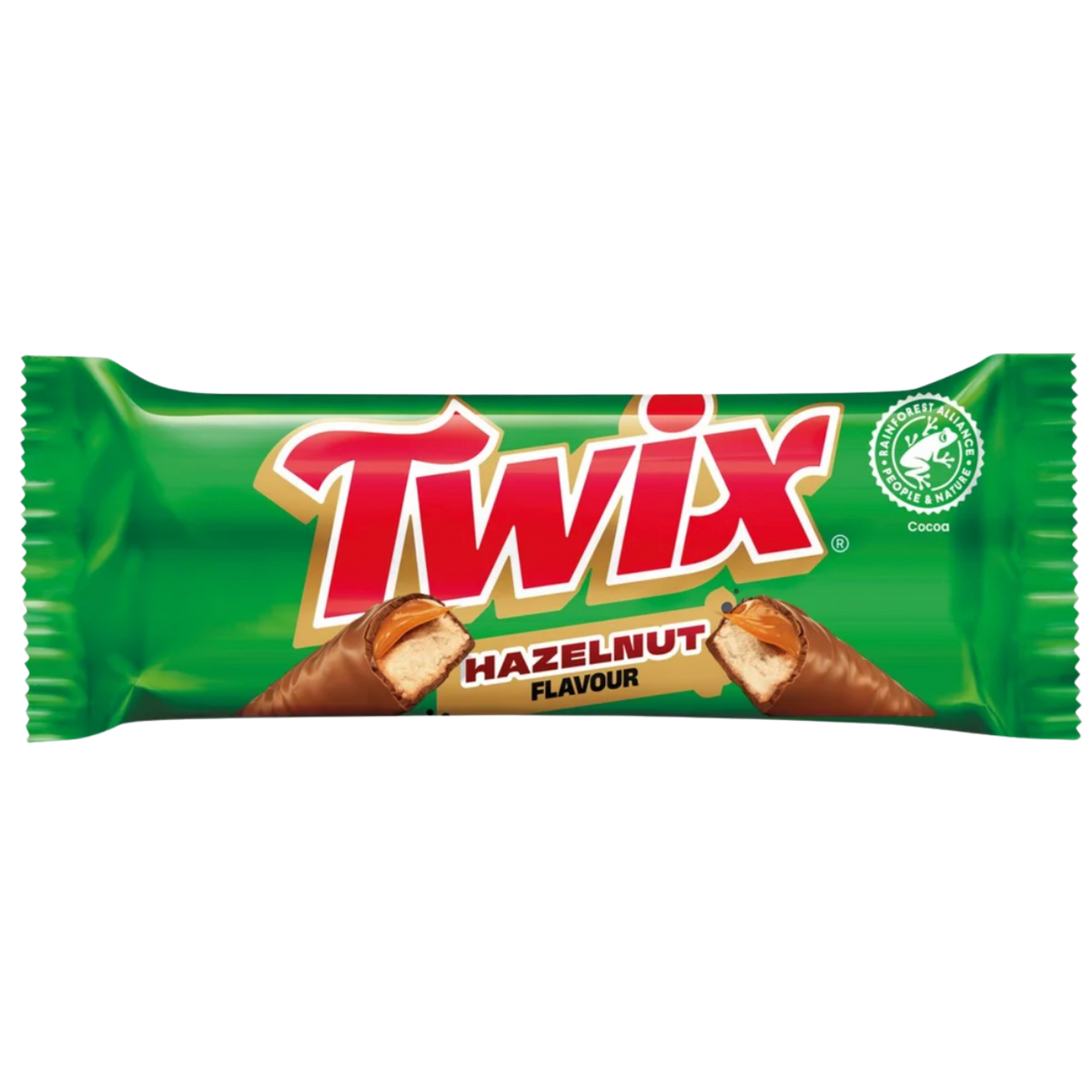 Twix Hazelnut — 46g (United Kingdom) — isolated package