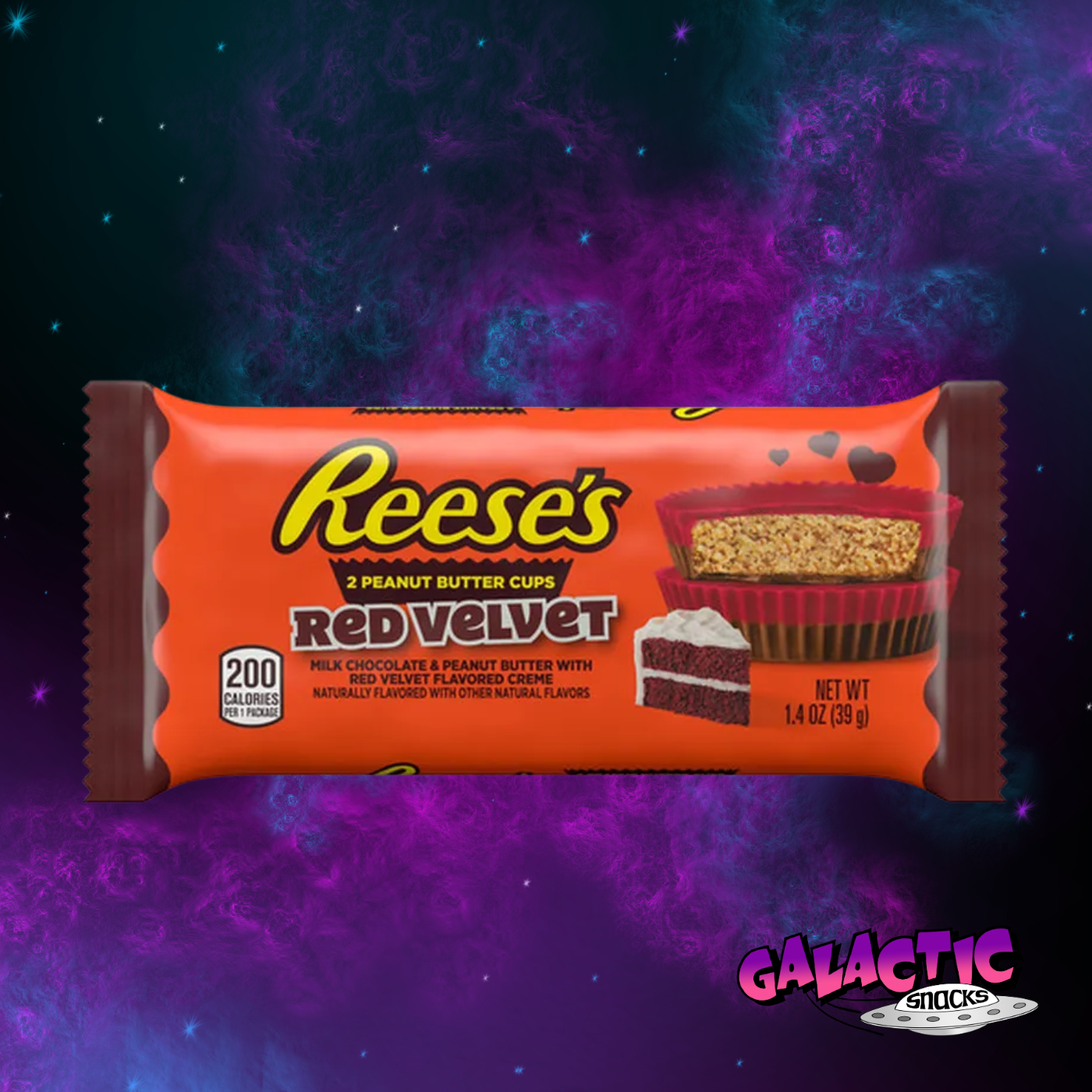 Reese's Red Velvet PB Cups (Limited Edition) - 39g