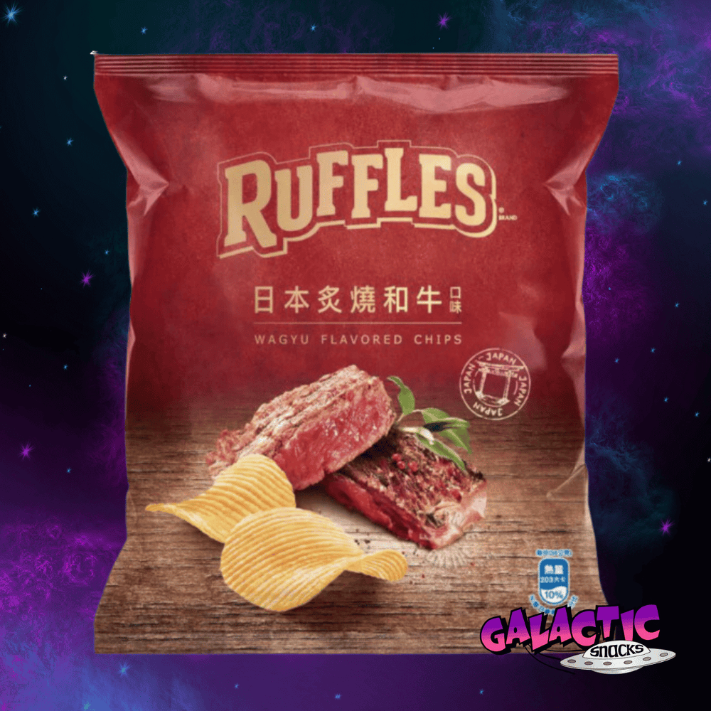 Ruffles Wagyu Flavored Chips 70g - (Taiwan)