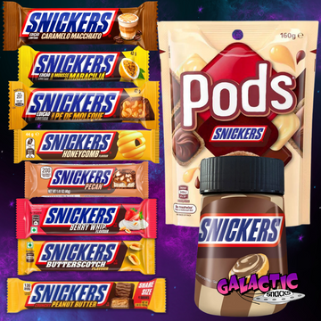 Ultimate Snickers bundle featuring ten Snickers products