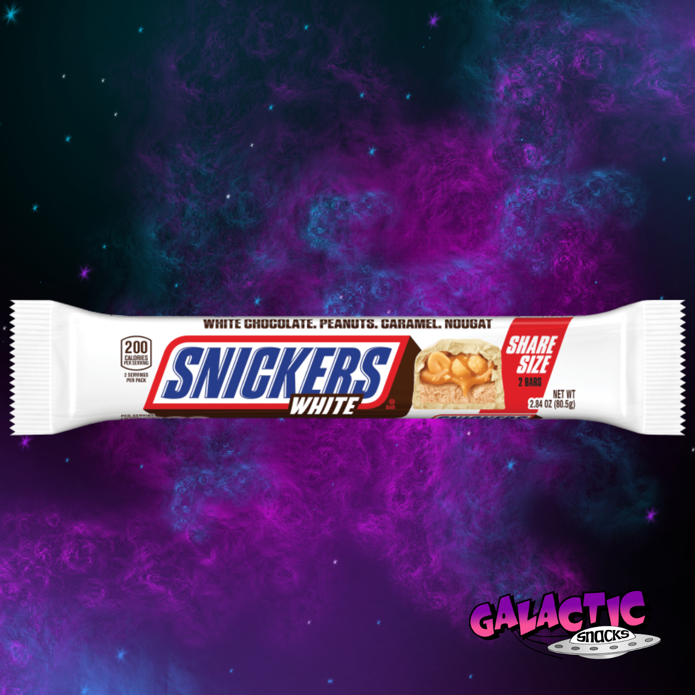 Snickers White (Limited Edition) - Share Size