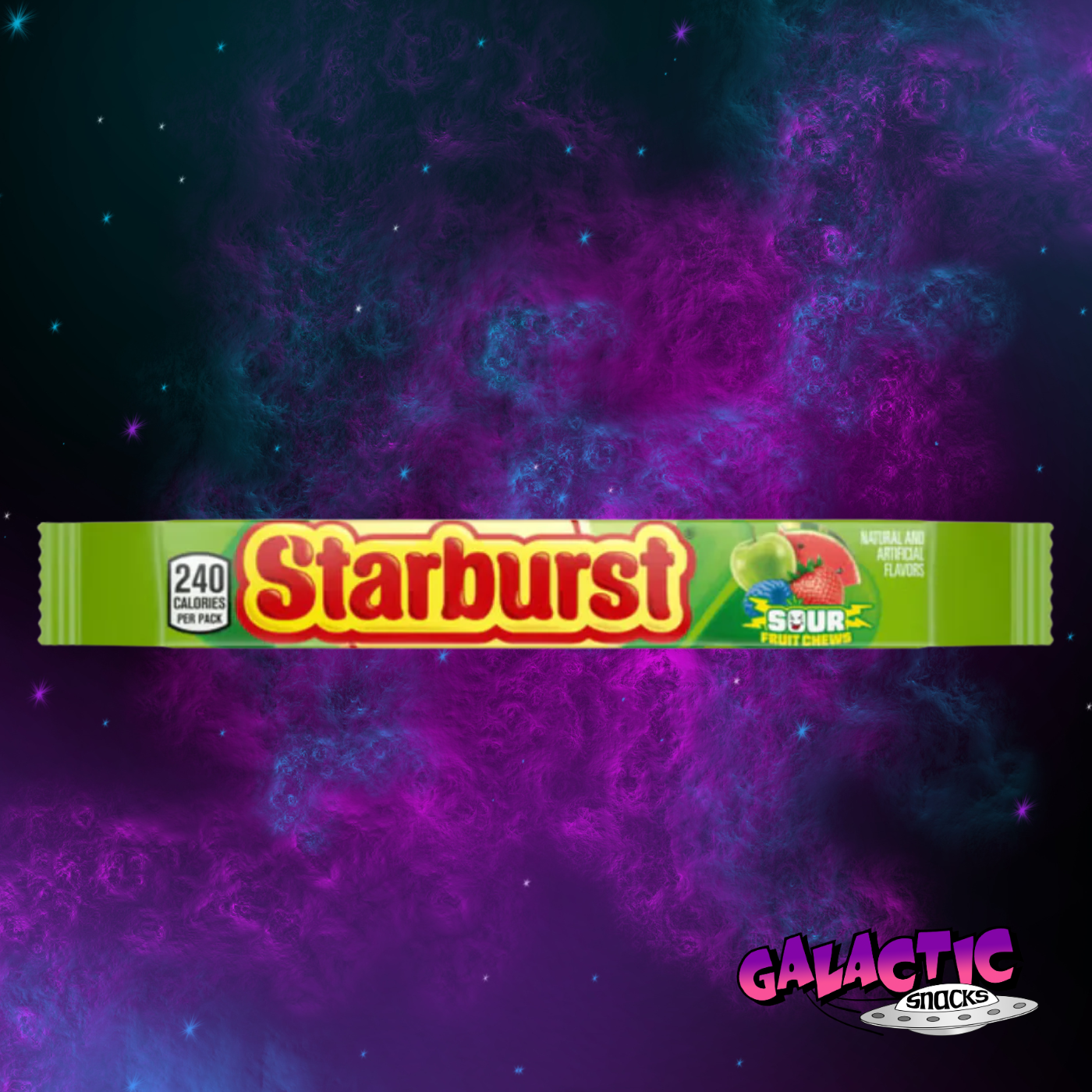 Starburst Sours - 58g (Limited Edition)