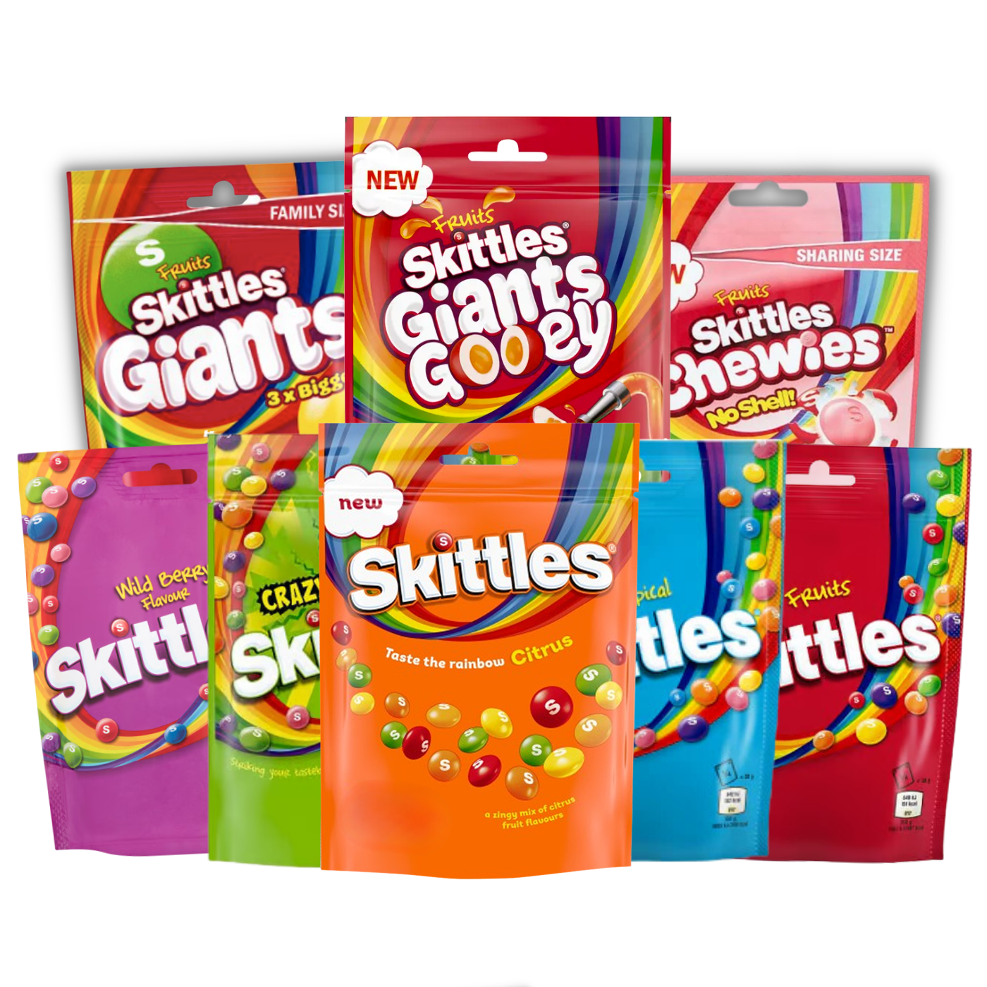 The Vegan-Friendly Skittles Bundle transparent bundle composition