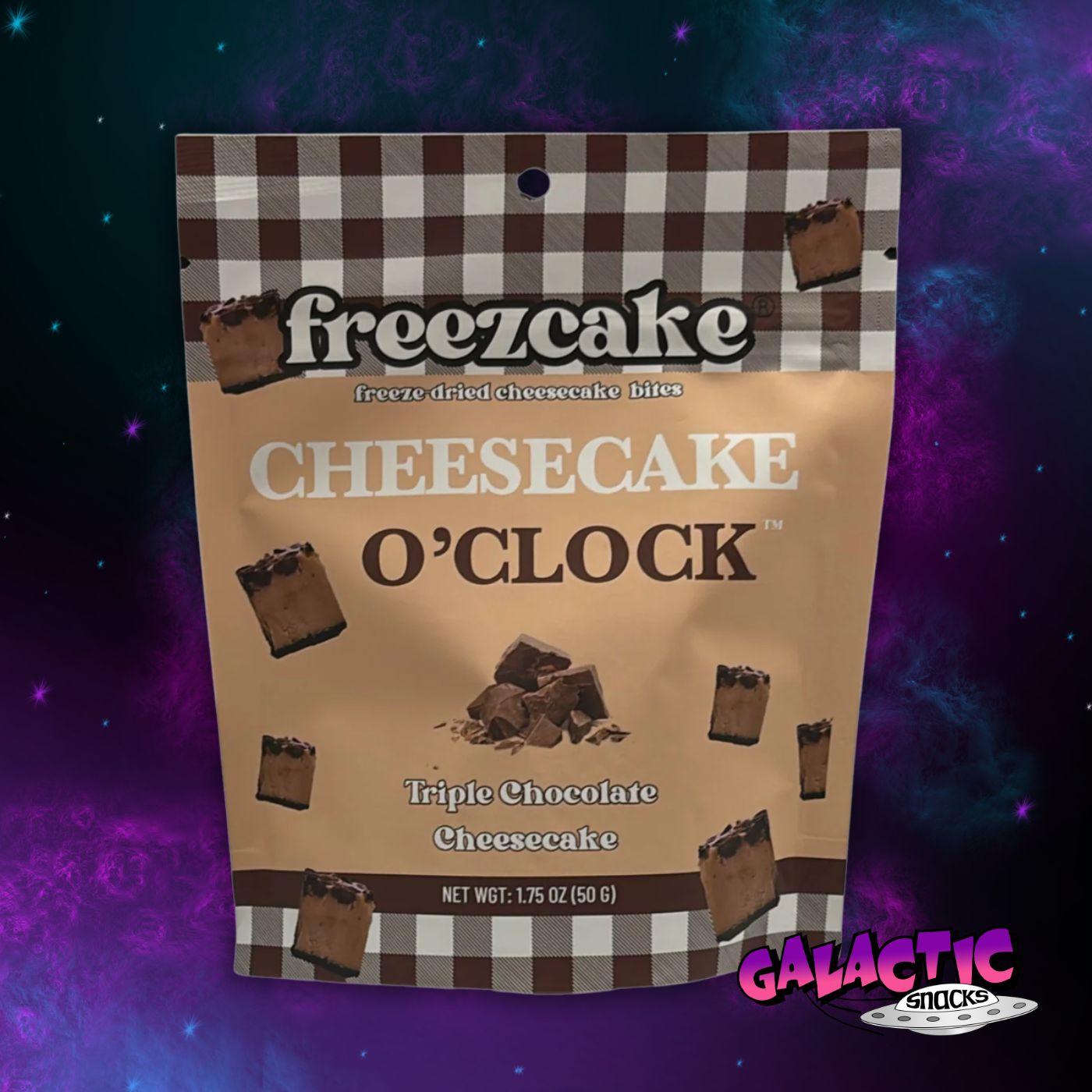 Freeze Dried Triple Chocolate Cheesecake