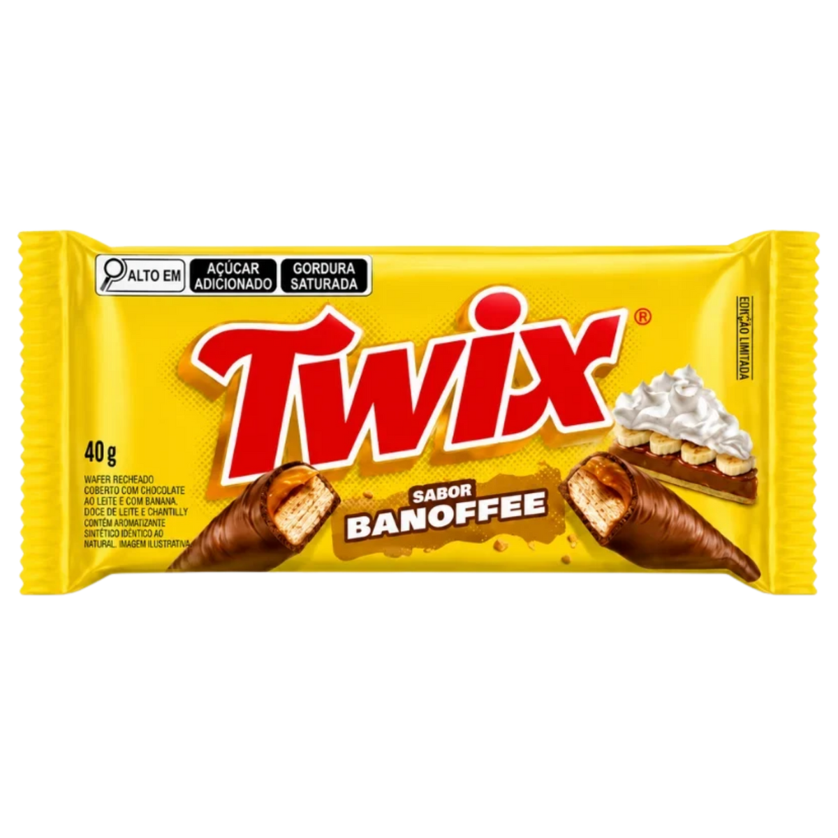 Twix Banoffee - 40g (Brazil) — isolated package