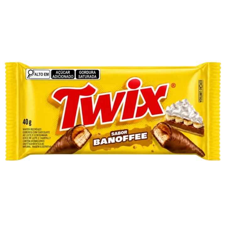 Twix Banoffee - 40g (Brazil) — isolated package