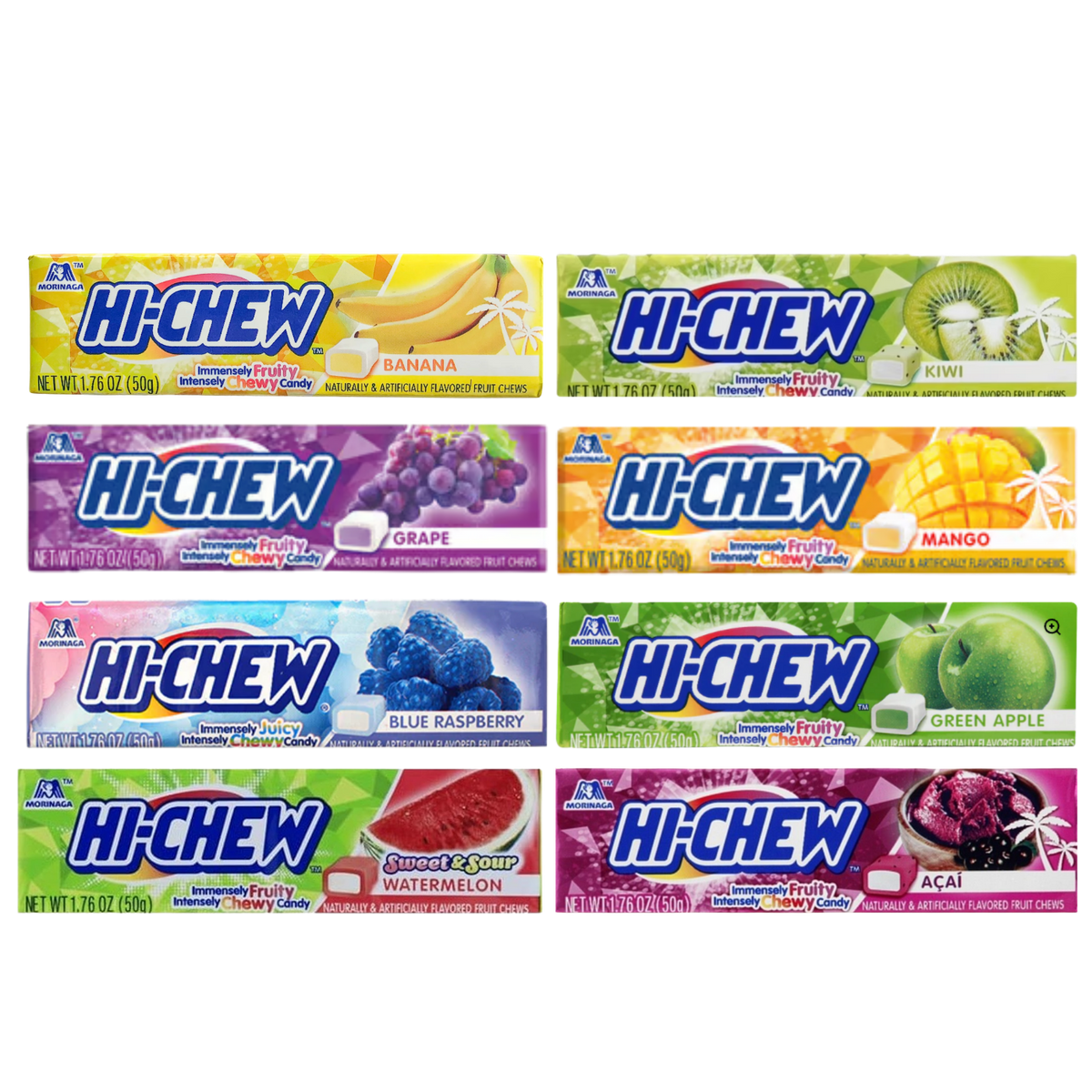 Ultimate Hi-Chew Bundle 8-piece isolated product assortment
