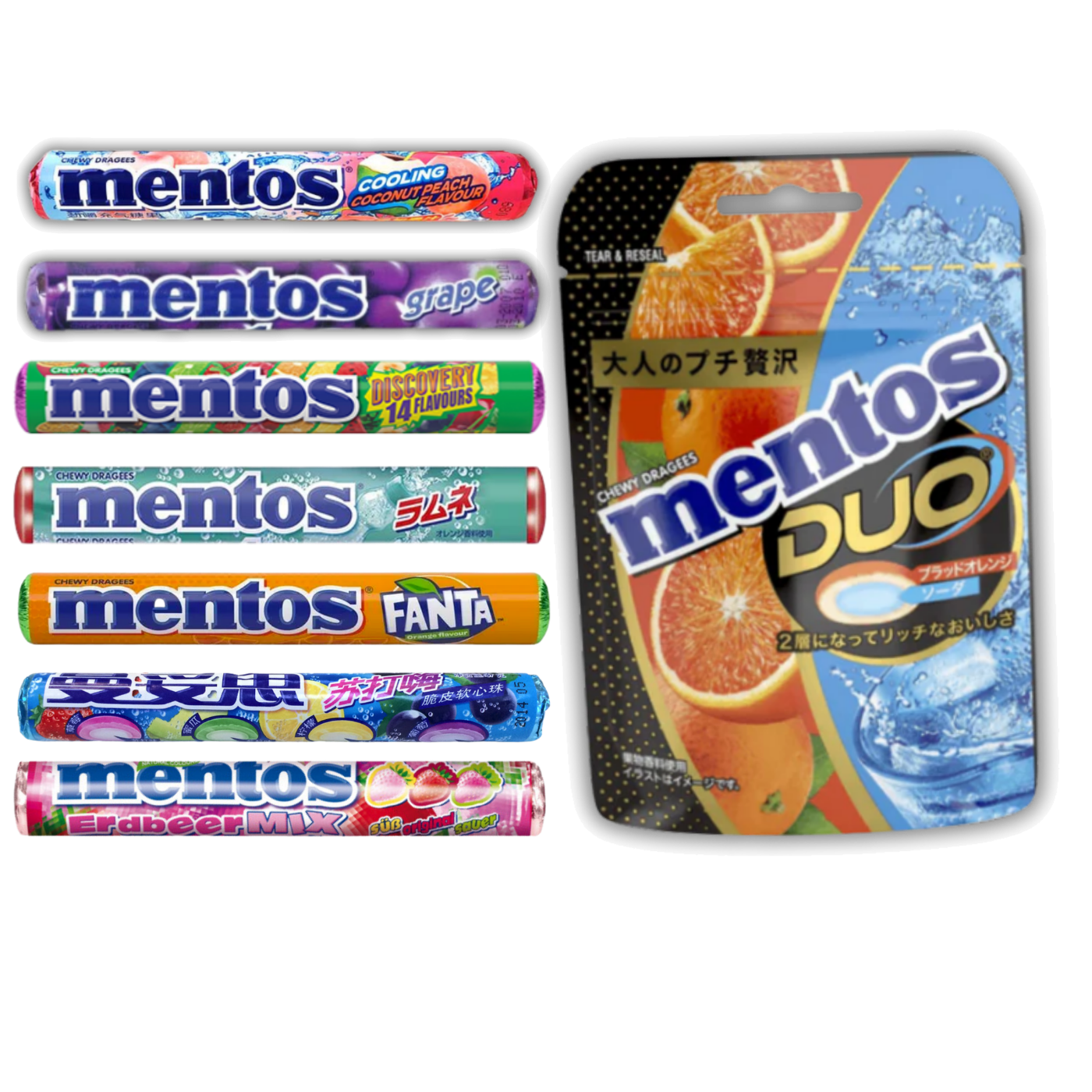 Eight-piece Ultimate Mentos Bundle product cutout