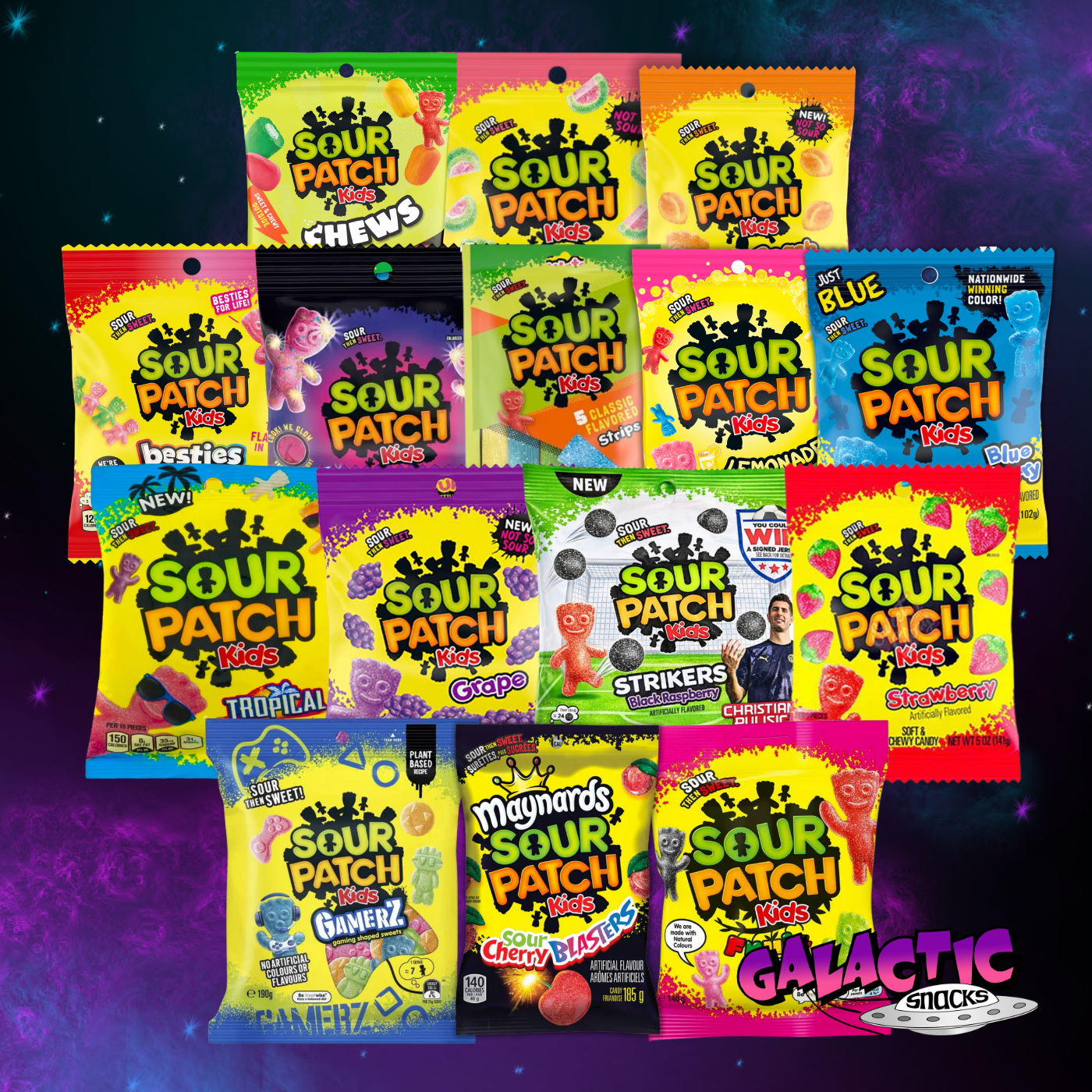 Ultimate Sour Patch Kids bundle – 15 international and limited-edition varieties