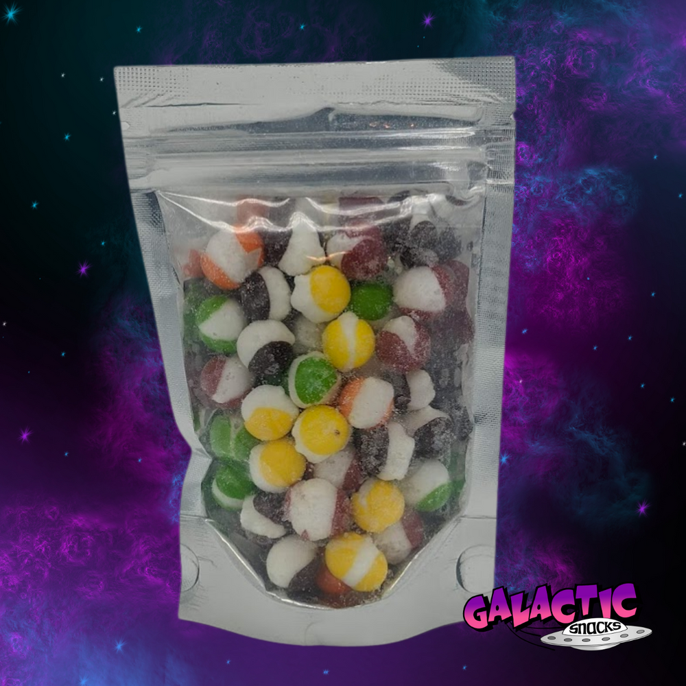 Freeze Dried Skittles - 2 oz - Galactic Snacks BuySnacksOnline.com
