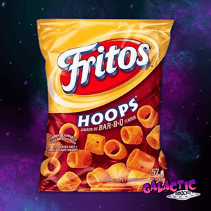 
            
                Load image into Gallery viewer, Fritos - Hoops BBQ Flavor 57g - (Canada) - Galactic Snacks BuySnacksOnline.com
            
        
