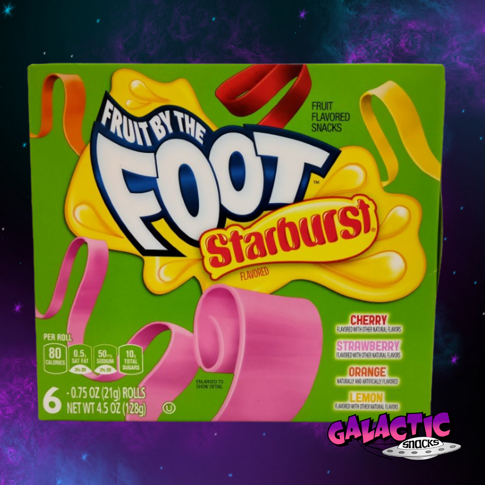 Starburst Fruit By The Foot - 4.5oz - Galactic Snacks BuySnacksOnline.com