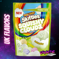 Skittles Crazy Sours Squishy Cloudz gummy candy from the UK