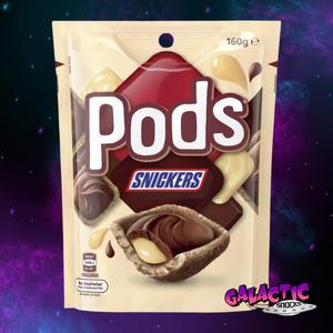 Snickers Pods 160g (Australia) - Galactic Snacks BuySnacksOnline.com