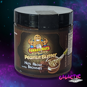 
            
                Load image into Gallery viewer, Fokken Nuts - Brownie Peanut Butter - 4 oz - Galactic Snacks BuySnacksOnline.com
            
        