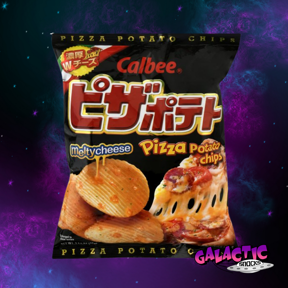 Calbee Pizza Potato Chips 72 g - (China) - Galactic Snacks BuySnacksOnline.com